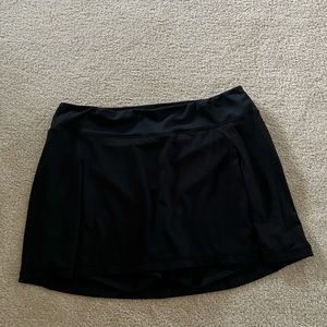 Black Zella skort
